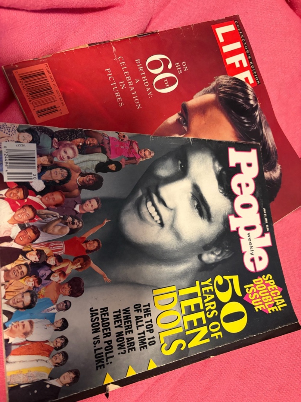 People Weekly Special Double Issue - 50 Years of Teen Idols Vintage Magazine 90s